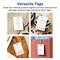 Avery Printable Matte White Tags with Strings, 2" x 3" Rectangle